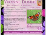 Yvonne Dunne Psychotheraphy Bio-Energy